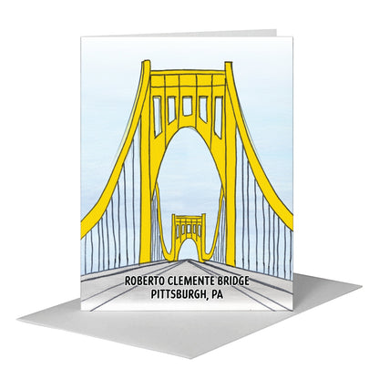 Hello, from Pennsylvania, Greeting Card (#8178F) A2 Card Front, www.printedcanvas.com