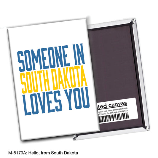Hello, from South Dakota, Magnet (M-8179A)