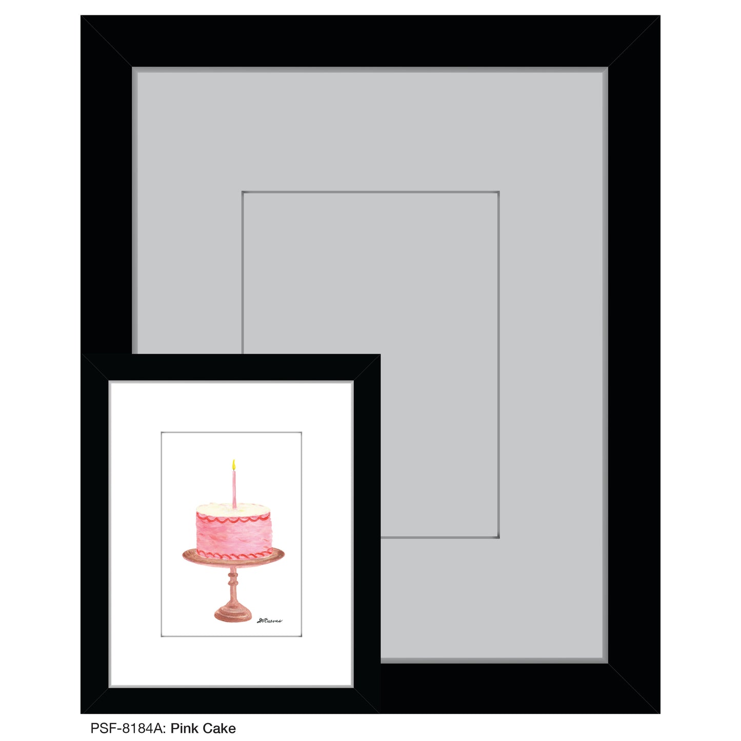 Pink Cake, Print (#8184A)