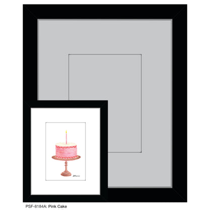 Pink Cake, Print (#8184A)