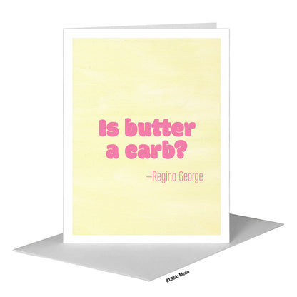 Mean, Greeting Card (#8198A), A2 Card Front, www.printedcanvas.com