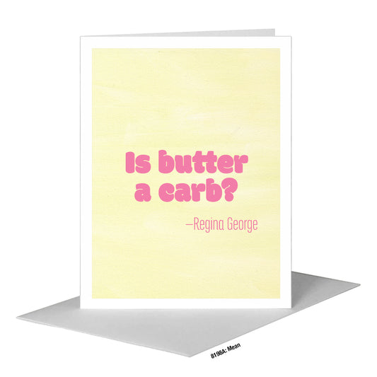 Mean, Greeting Card (#8198A)