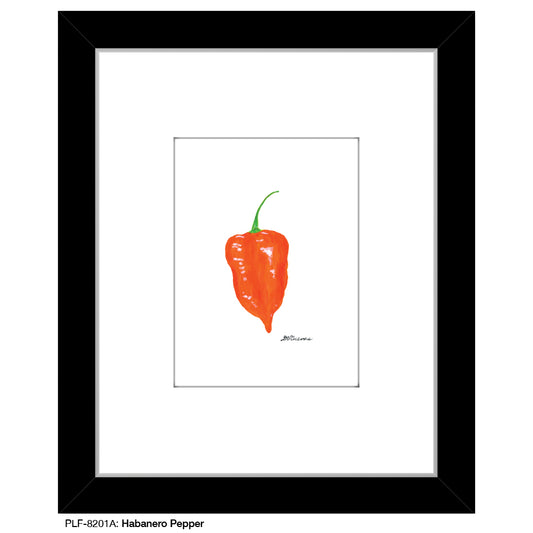 Habanero Pepper, Print (#8201A)