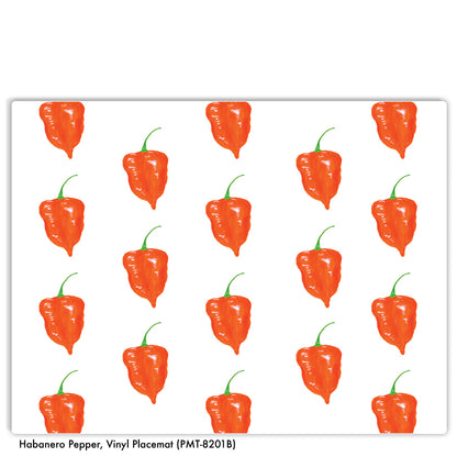 Habanero Pepper, Vinyl Placemat (PMT-8201B)