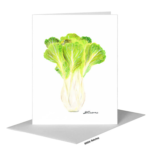 Bokchoy, Greeting Card (#8202A)