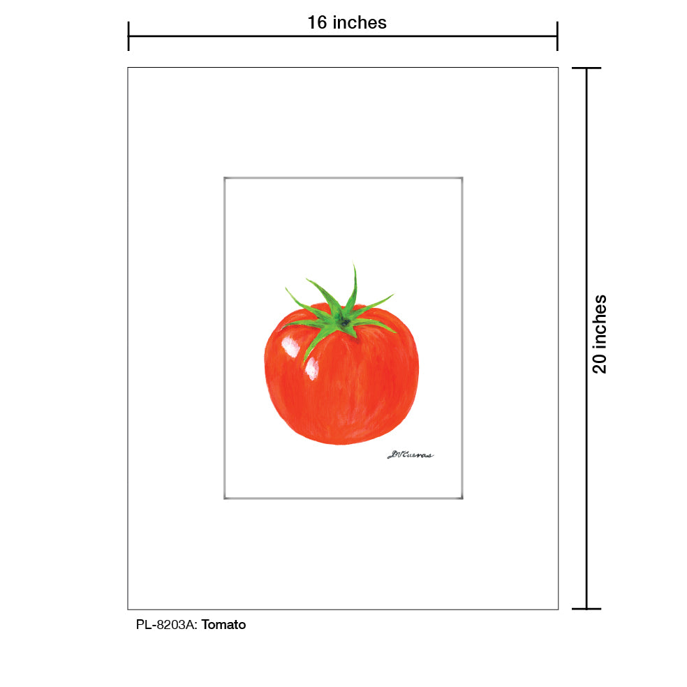 Tomato, Print (#8203A)