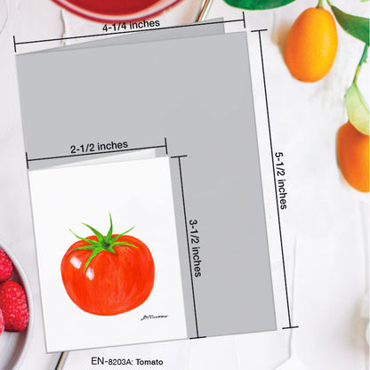 Tomato, Greeting Card (#8203A)