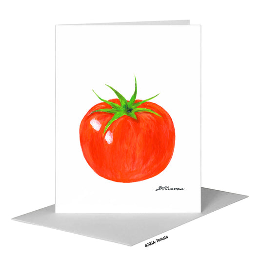 Tomato, Greeting Card (#8203A)