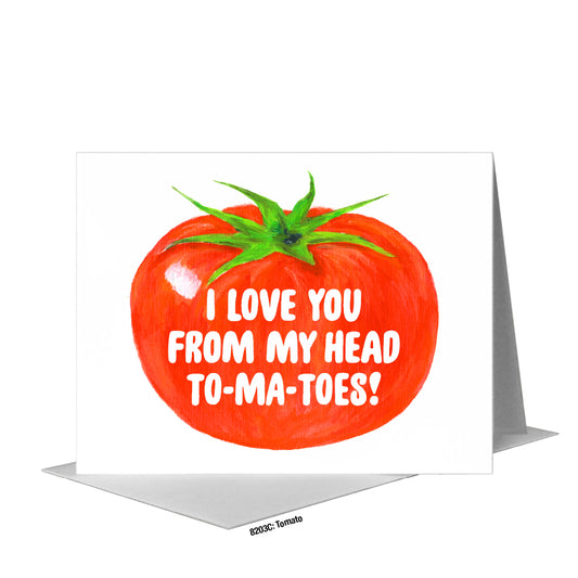 Tomato, Greeting Card (#8203C)