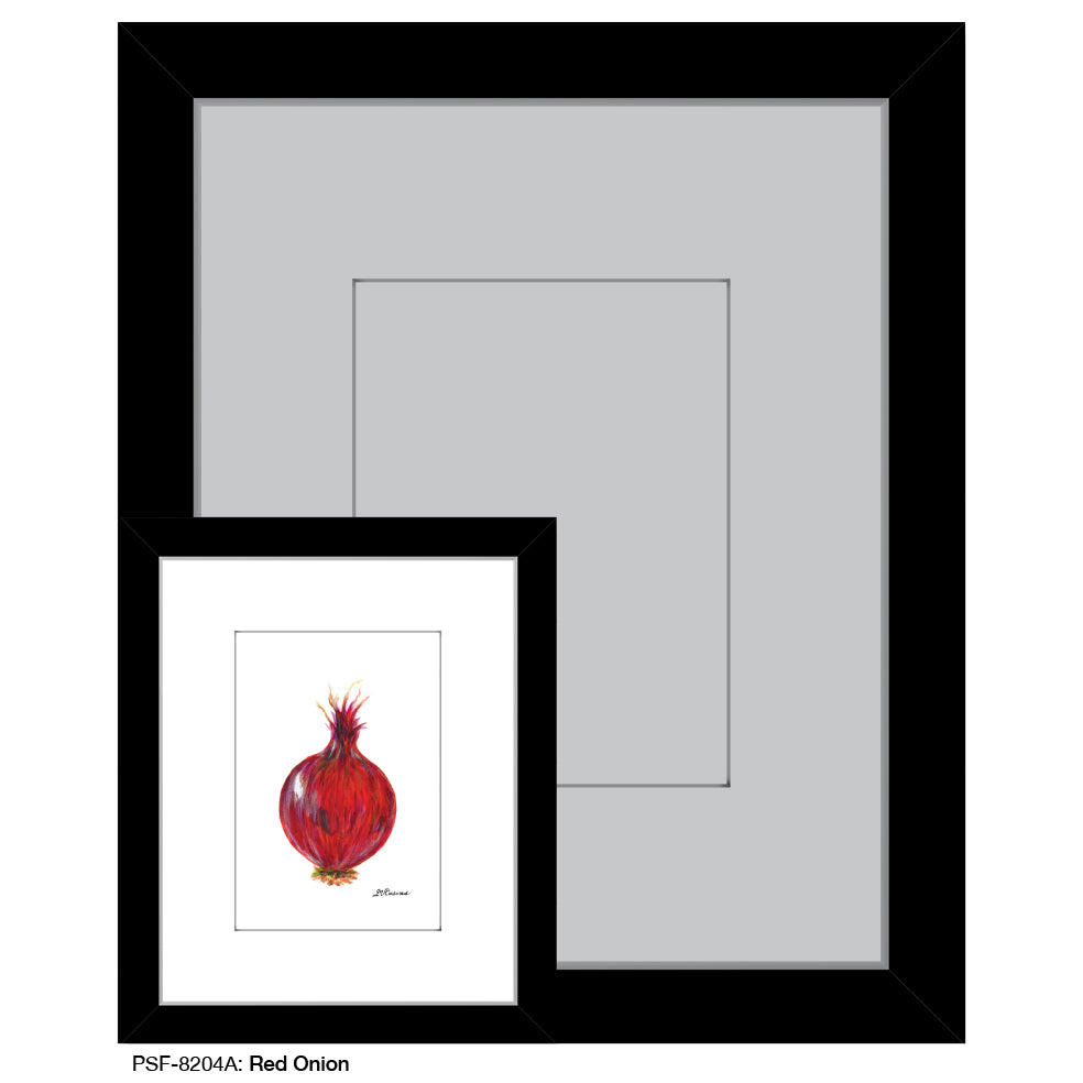 Red Onion, Print (#8204A)