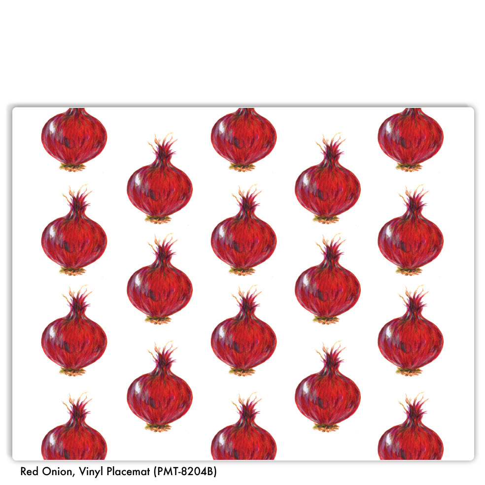 Red Onion, Vinyl Placemat (PMT-8204B)