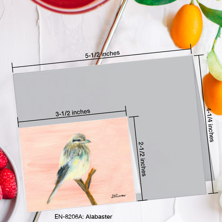 Alabaster, Greeting Card (8206A), Enclosure Card, www.printedcanvas.com