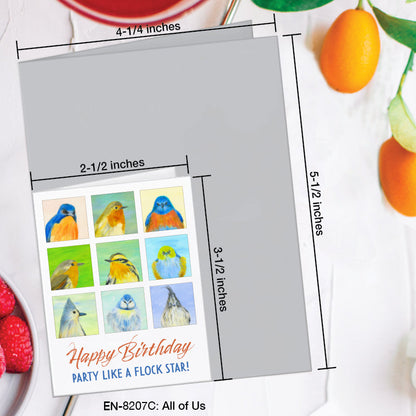 All of Us, Greeting Card (8207C), Enclosure, www.printedcanvas.com