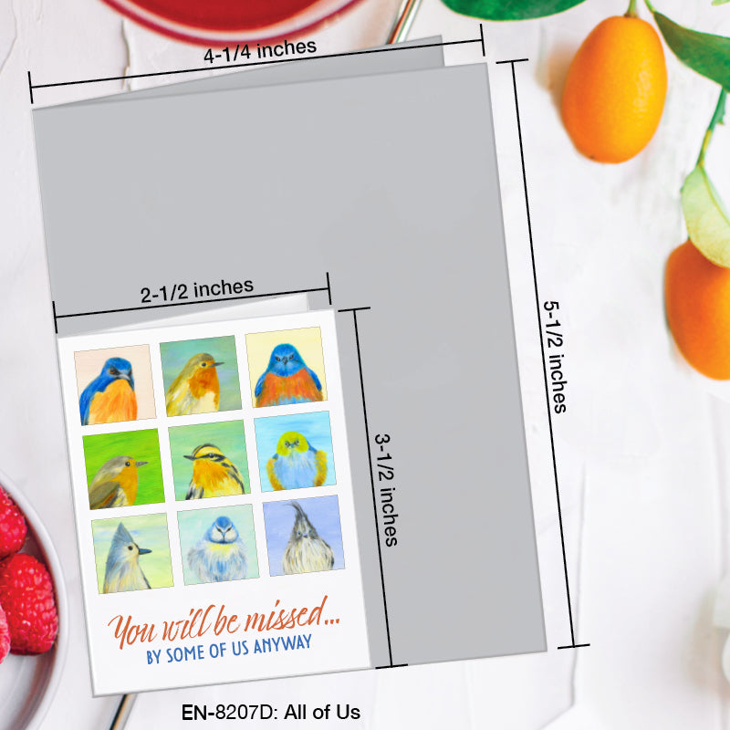 All of Us, Greeting Card (8207D), Enclosure, www.printedcanvas.com
