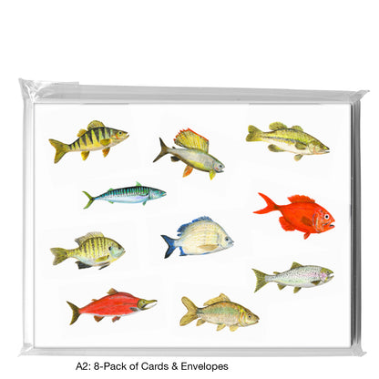 All Of Us Fishes, Greeting Card (8209)