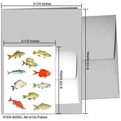All Of Us Fishes, Greeting Card (8209C)
