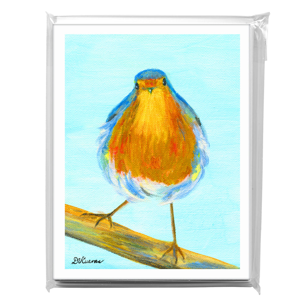 American Robin, Greeting Card (8210D), A2 8-Pack, printedcanvas.com