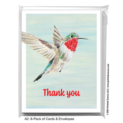 Anna's Hummingbird, Greeting Card (#8213B)