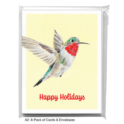 Anna's Hummingbird, Greeting Card (8213F)