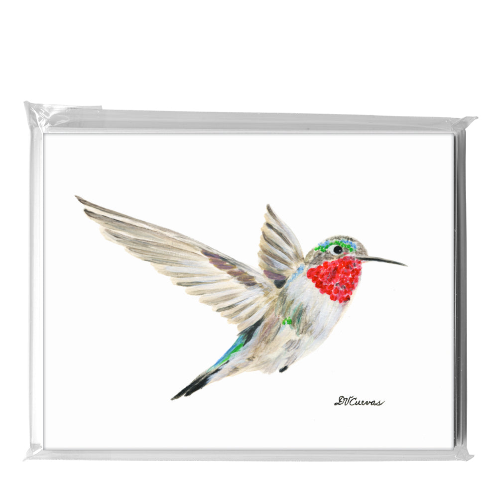 Anna's Hummingbird, Greeting Card (8213), A2 8-Pack, printedcanvas.com