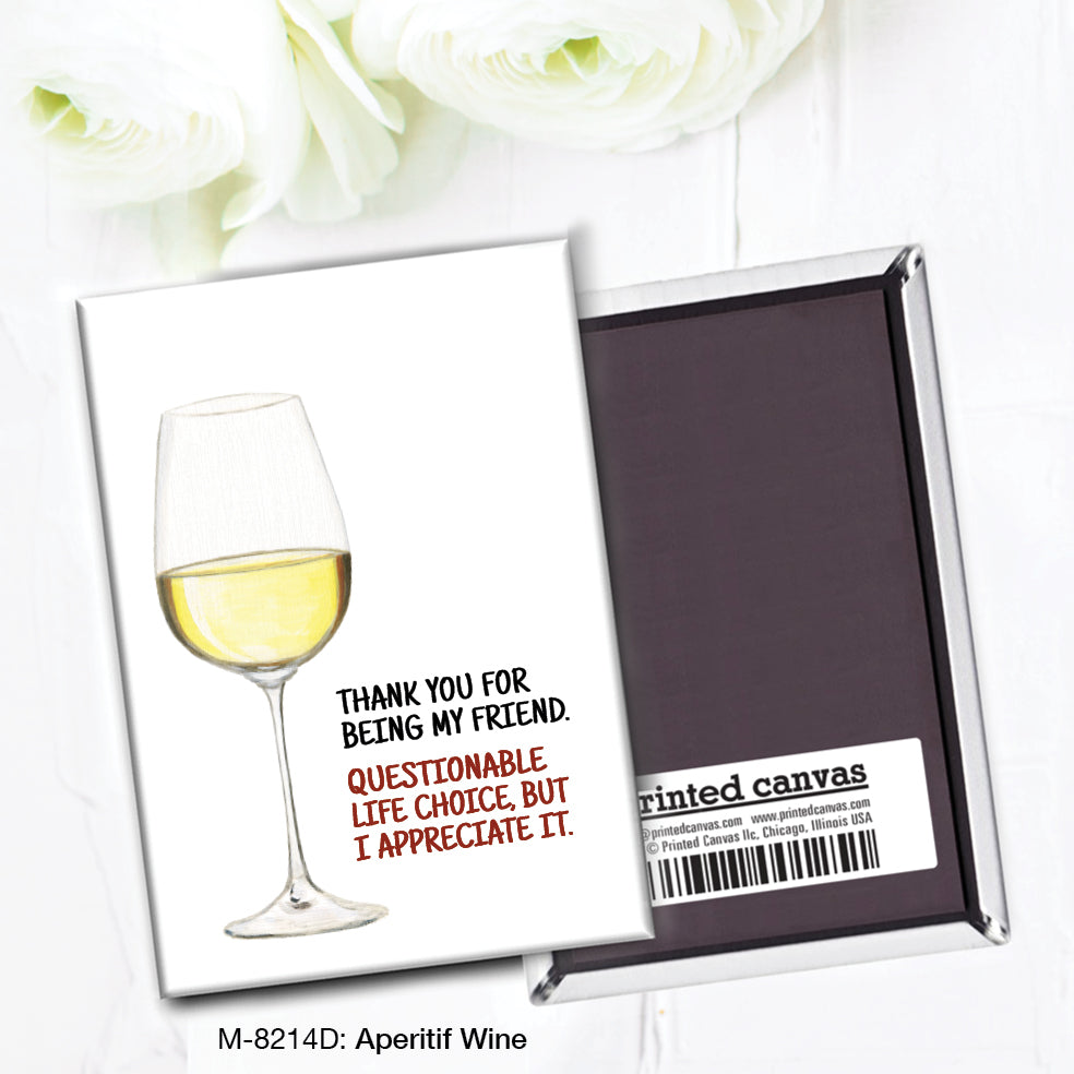 Aperitif Wine, Magnet (M-8214D)