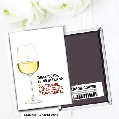 Aperitif Wine, Magnet (M-8214D)