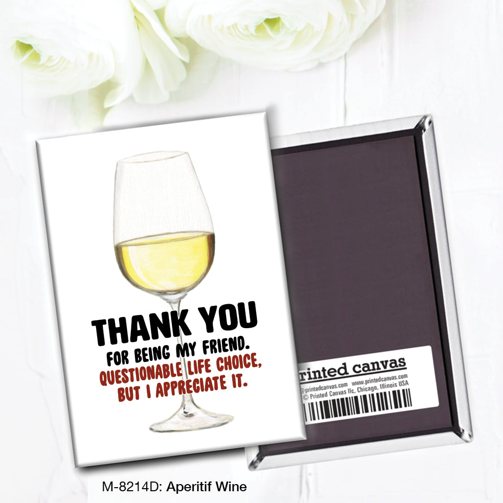 Aperitif Wine, Magnet (M-8214D)