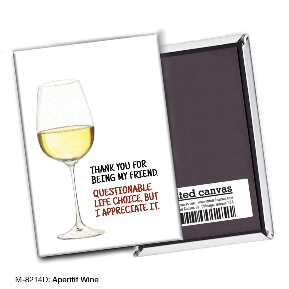 Aperitif Wine, Magnet (M-8214D)