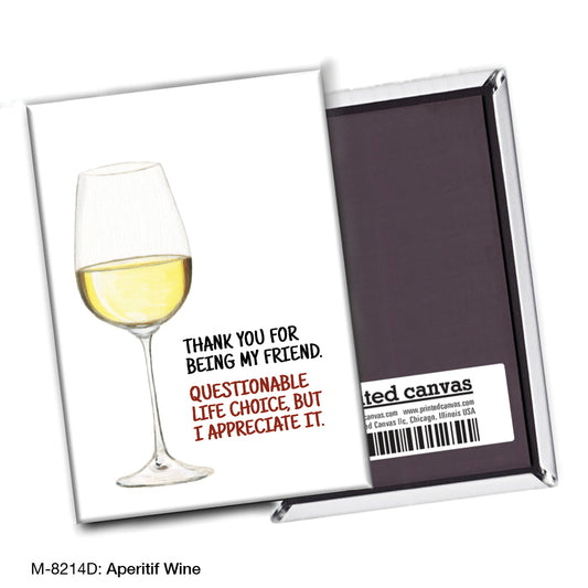 Aperitif Wine, Magnet (M-8214D)