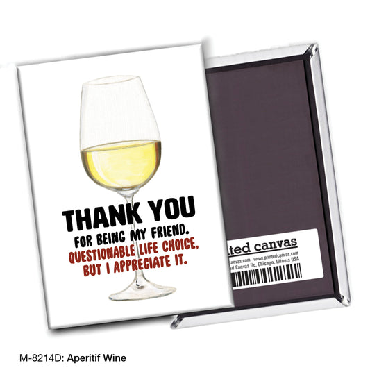 Aperitif Wine, Magnet (M-8214D)