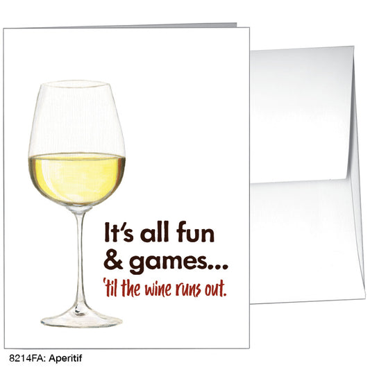 Aperitif, Greeting Card (#8214FA)