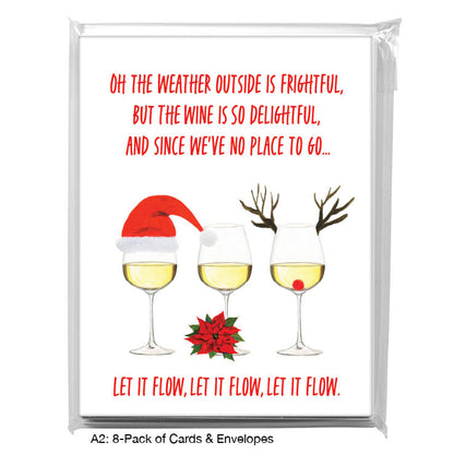 Aperitif, Greeting Card (#8214H), 8-Pack, www.printedcanvas.com