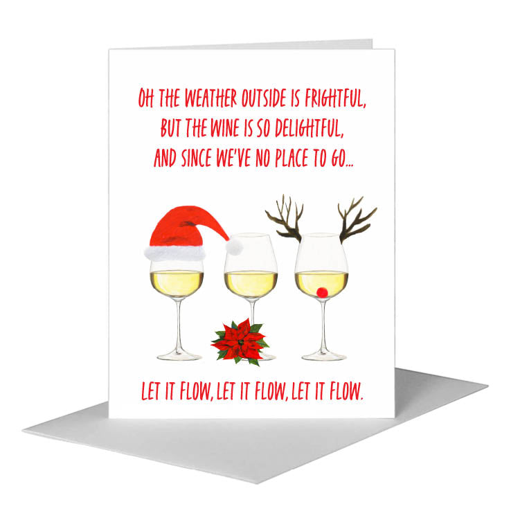 Aperitif Wine, Greeting Card (#8214H), A2 Card Front, www.printedcanvas.com