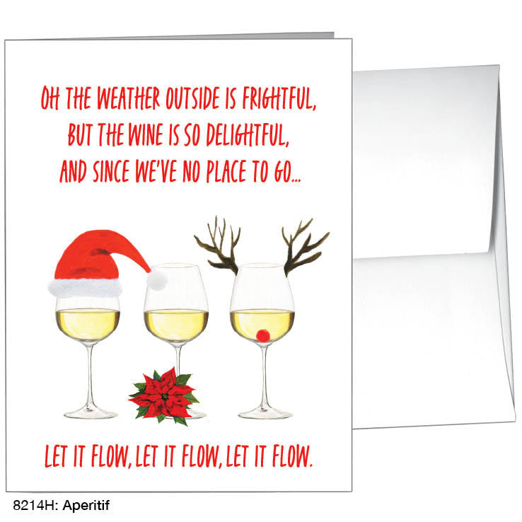 Aperitif, Greeting Card (#8214H), A2 Card, www.printedcanvas.com
