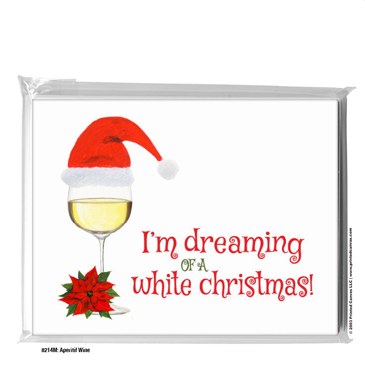 Aperitif Wine, Greeting Card (#8214M), 8-Pack, www.printedcanvas.com