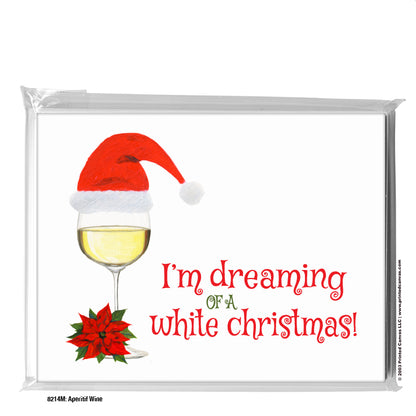 Aperitif Wine, Greeting Card (#8214M), 8-Pack, www.printedcanvas.com