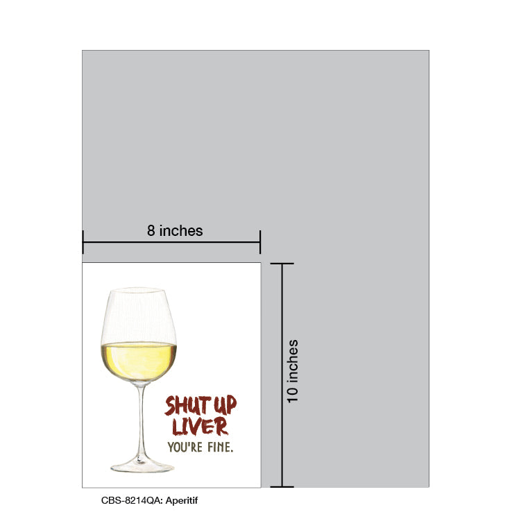 Aperitif Wine, Card Board (8214QA)
