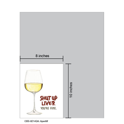 Aperitif Wine, Card Board (8214QA)