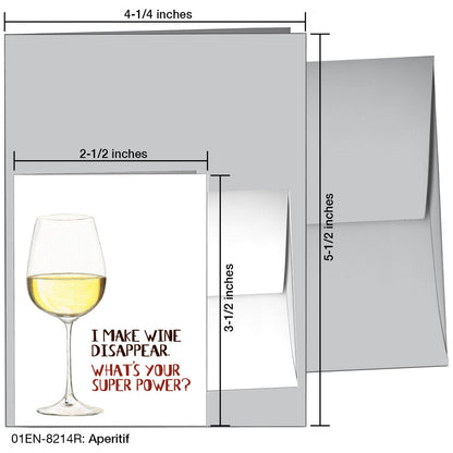 Aperitif, Greeting Card (8214R), Enclosure, printedcanvas.com