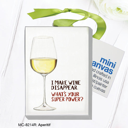 Aperitif, Mini Canvas (MC-8214R), Front, printedcanvas.com
