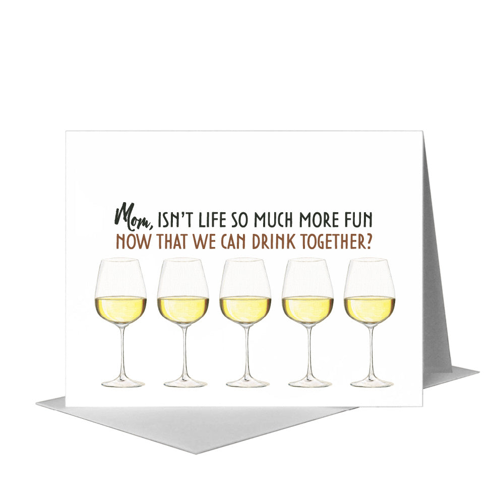Aperitif Wine, Greeting Card (#8214Y), A2 Card Front, www.printedcanvas.com