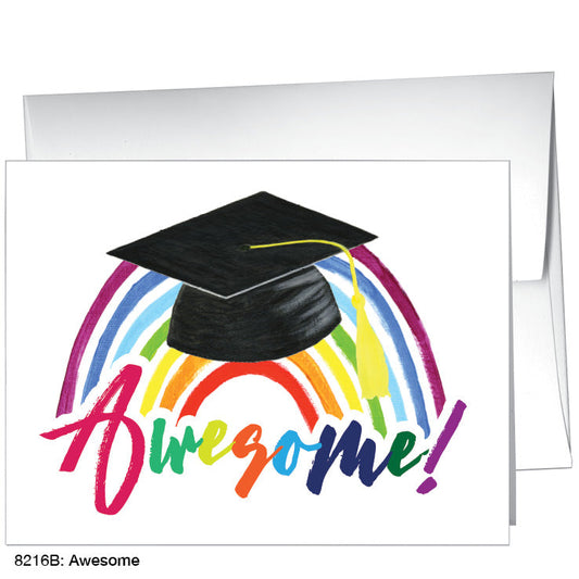 Awesome, Greeting Card (8216B), A2 Card, printedcanvas.com