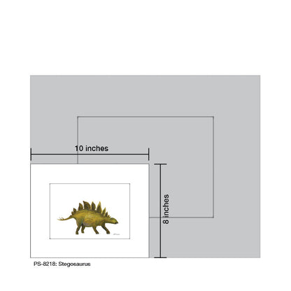 Stegosaurus, Print (#8218A)