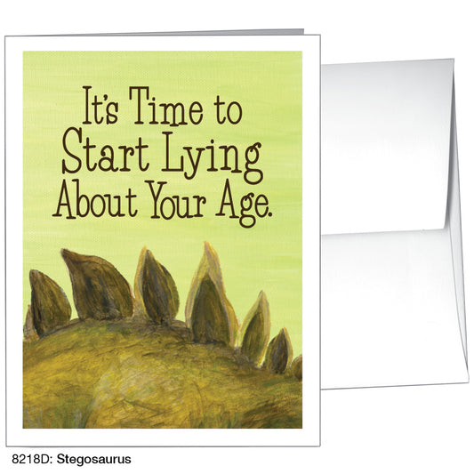 Stegosaurus, Greeting Card (8218D)