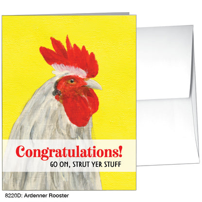 Ardenner Rooster, Greeting Card (8220D), A2 Card, www.printedcanvas.com