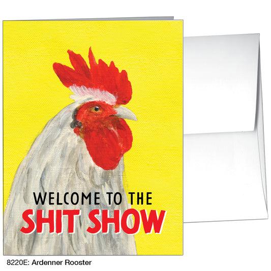 Ardenner Rooster, Greeting Card (#8220E)