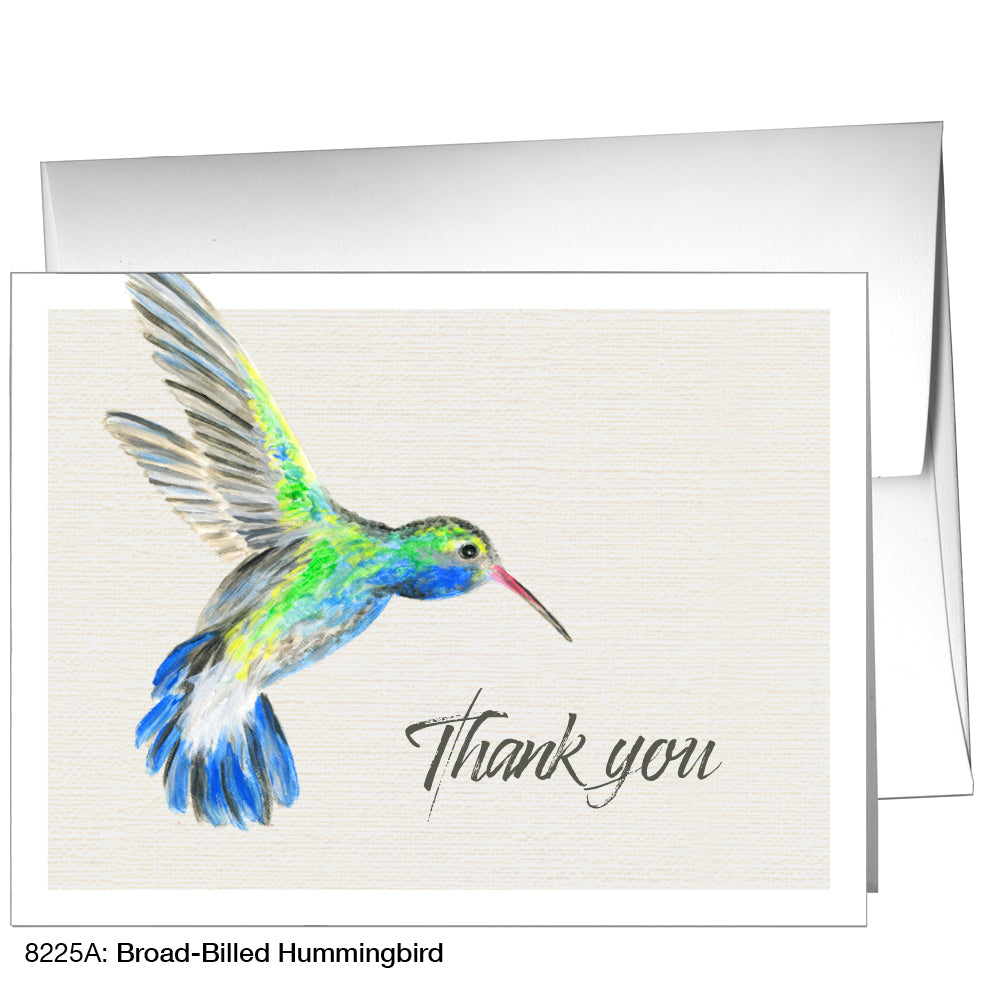 Broad-Billed Hummingbird, Greeting Card (8225A)