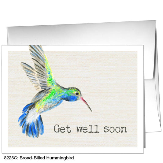Broad-Billed Hummingbird, Greeting Card (8225C), A2, printedcanvas.com
