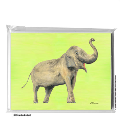 Asian Elephant, Greeting Card (#8226G)