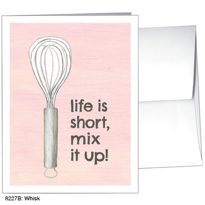 Whisk, Greeting Card (8227B), A2 Card, printedcanvas.com